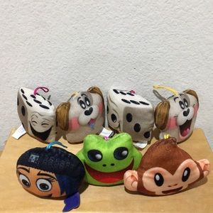 ❣️ RARE ANIMATION ❣️ COLLECTIBLE EXTREMELY CUTE KEYCHAINS PLUSHIES LOT ( NWOT )